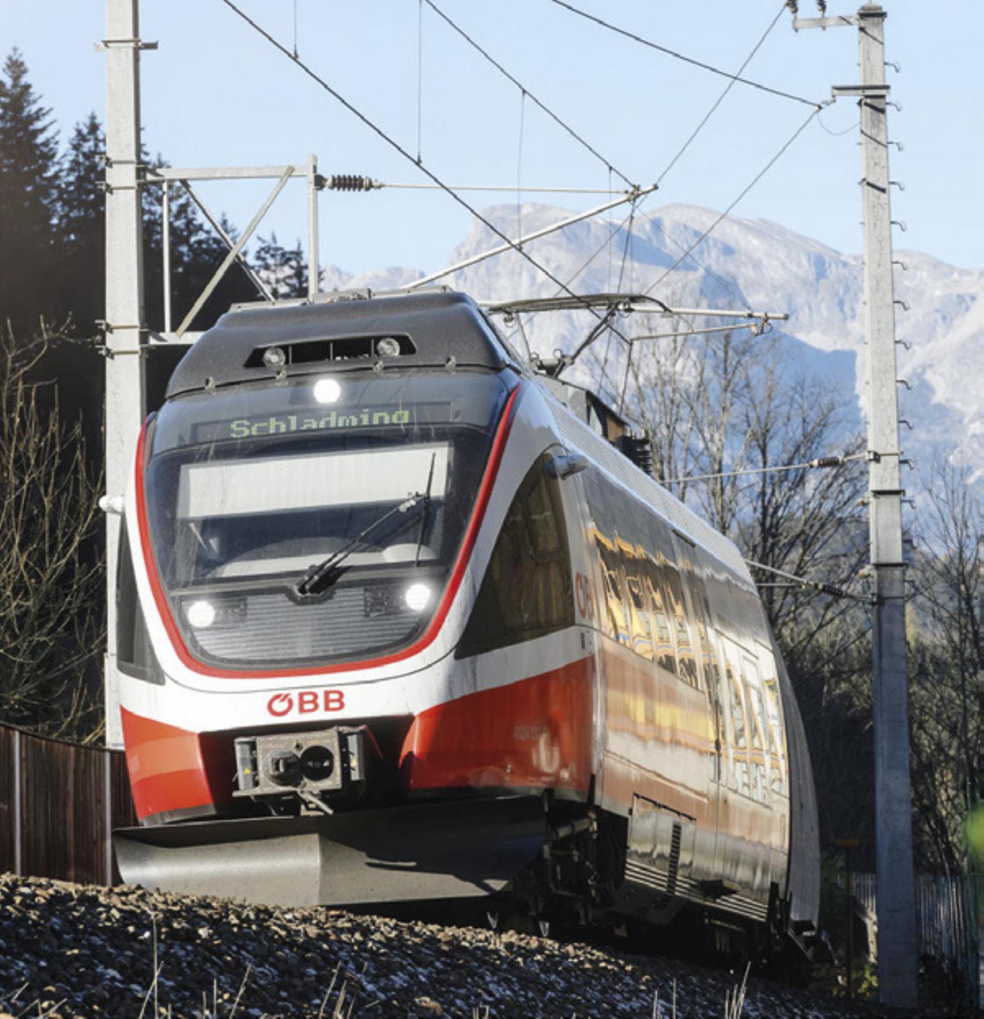 Insgesamt werden in den kommenden Jahren 200 Millionen Euro in die Modernisierung der Ennstalbahn investiert.

Foto: ÖBB/Marktl Photography