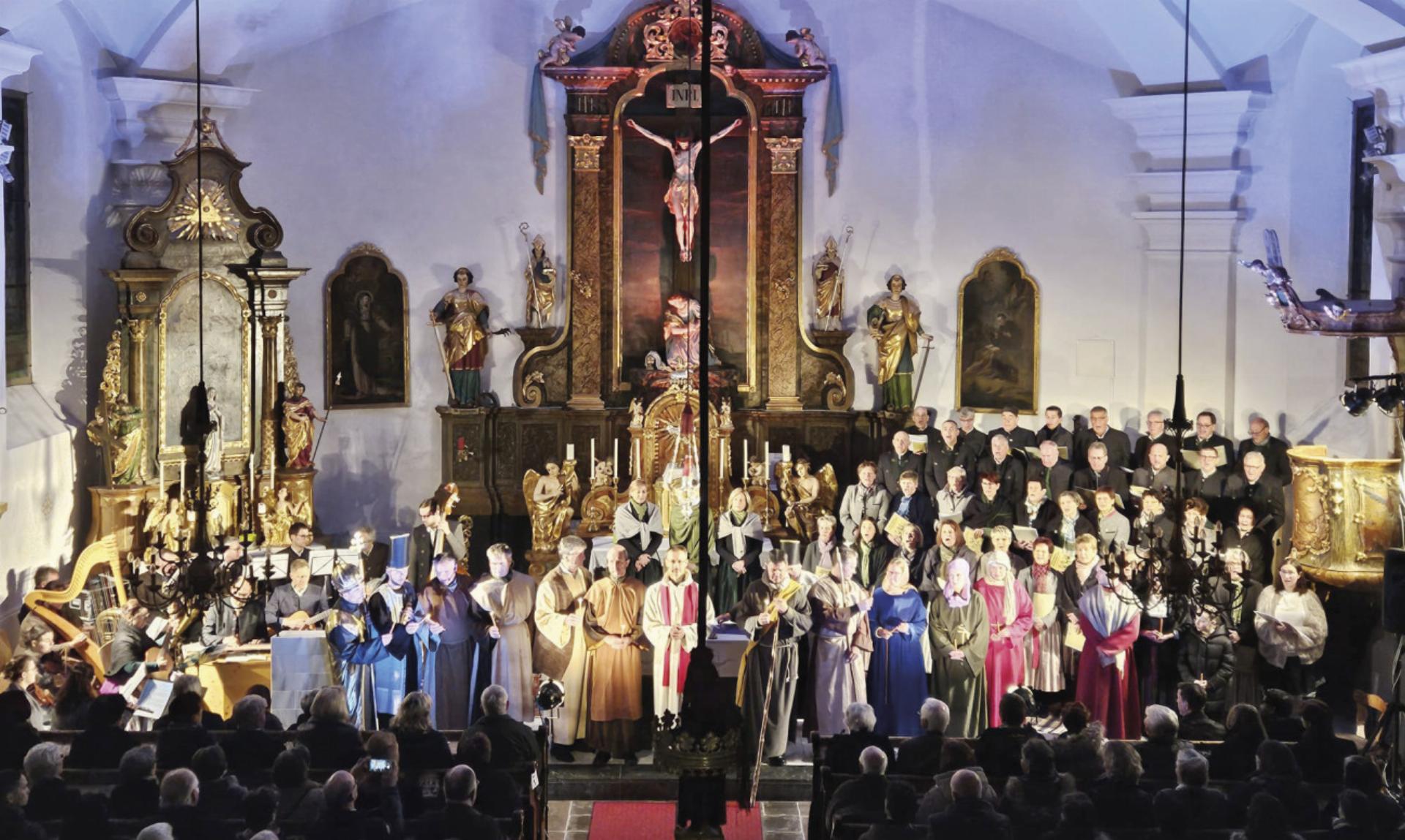 Das Donnersbacher Passionssingen bot eine würdige und besinnliche Einstimmung auf das Osterfest. - Das Bild wird blockiert. – Möglicherweise durch einen aktiven Adblocker.