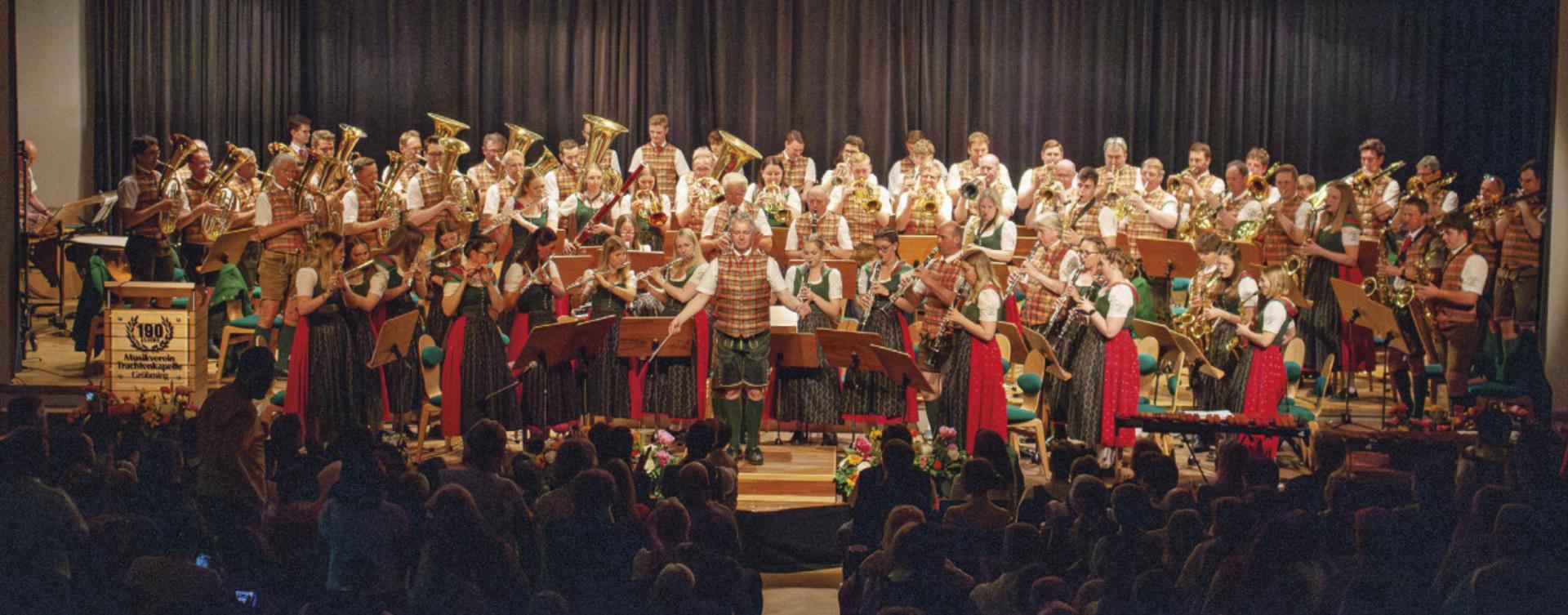 Ein Abend voller musikalischer Höhepunkte: Der Musikverein Trachtenkapelle Gröbming gab ein abwechslungsreiches Programm zum Besten. Foto: MV Gröbming