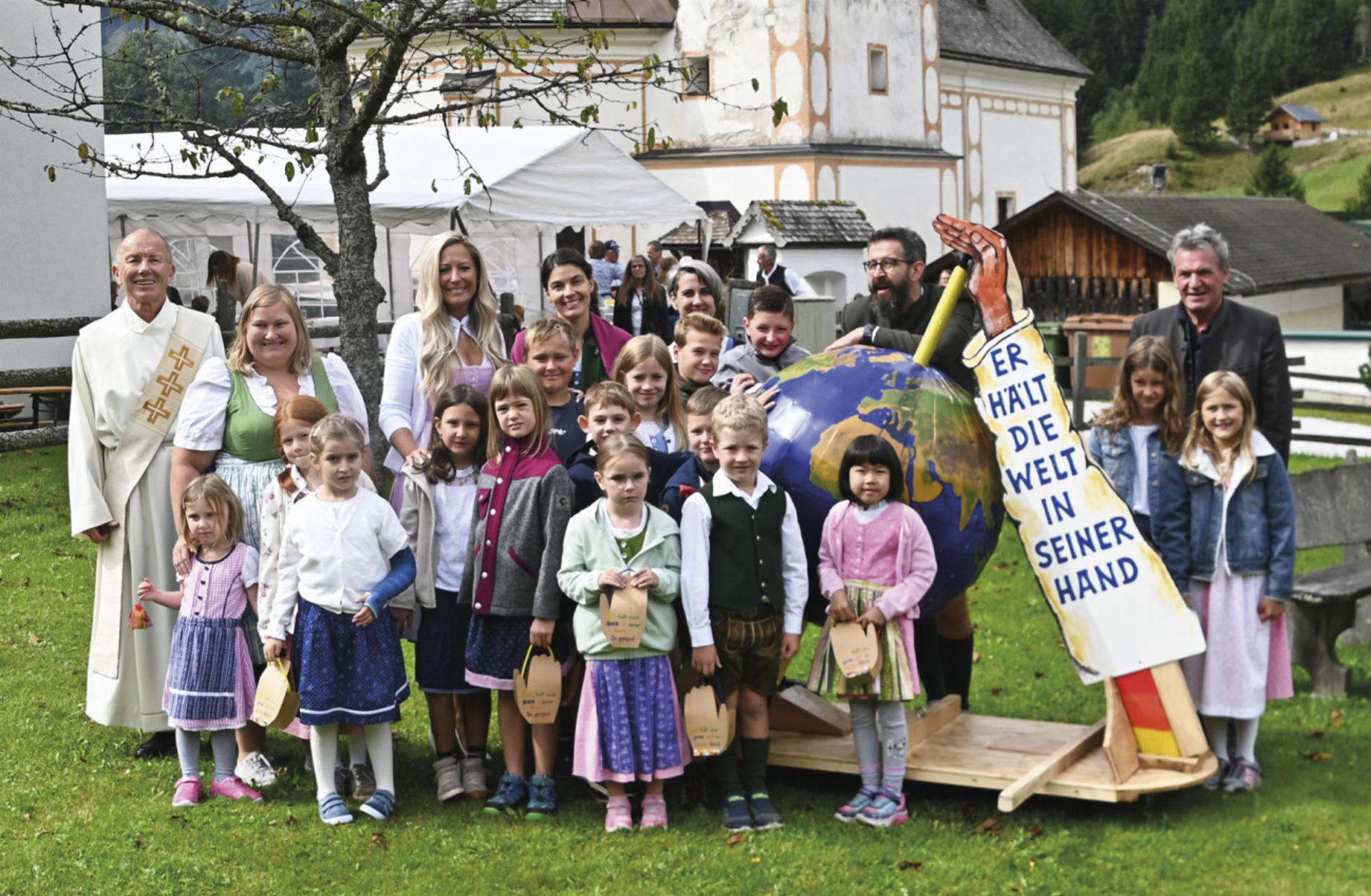 Das Pfarrfest in St. Nikolai stand im Zeichen des Schulbeginns. Foto: o.K.