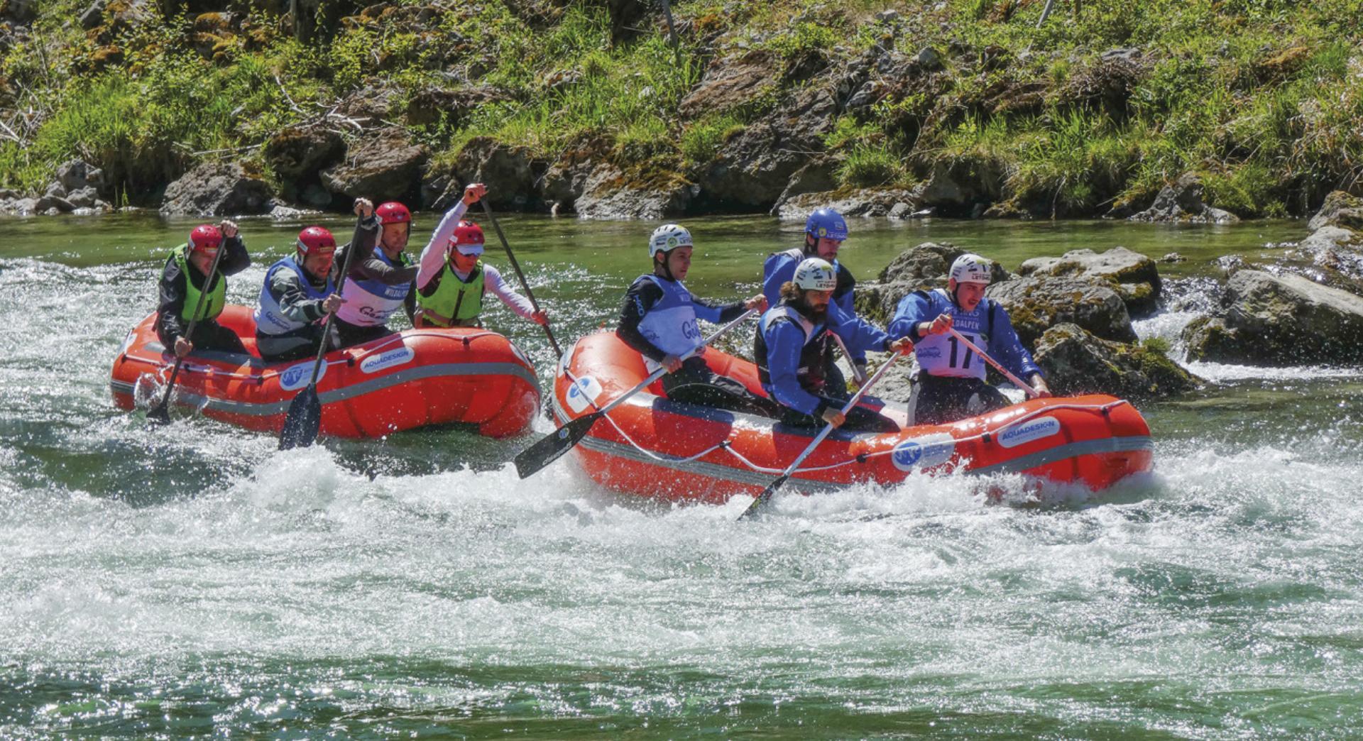 Packende Duelle im Wildwasser sind nächste Woche auf der Salza garantiert. Foto: o.K.