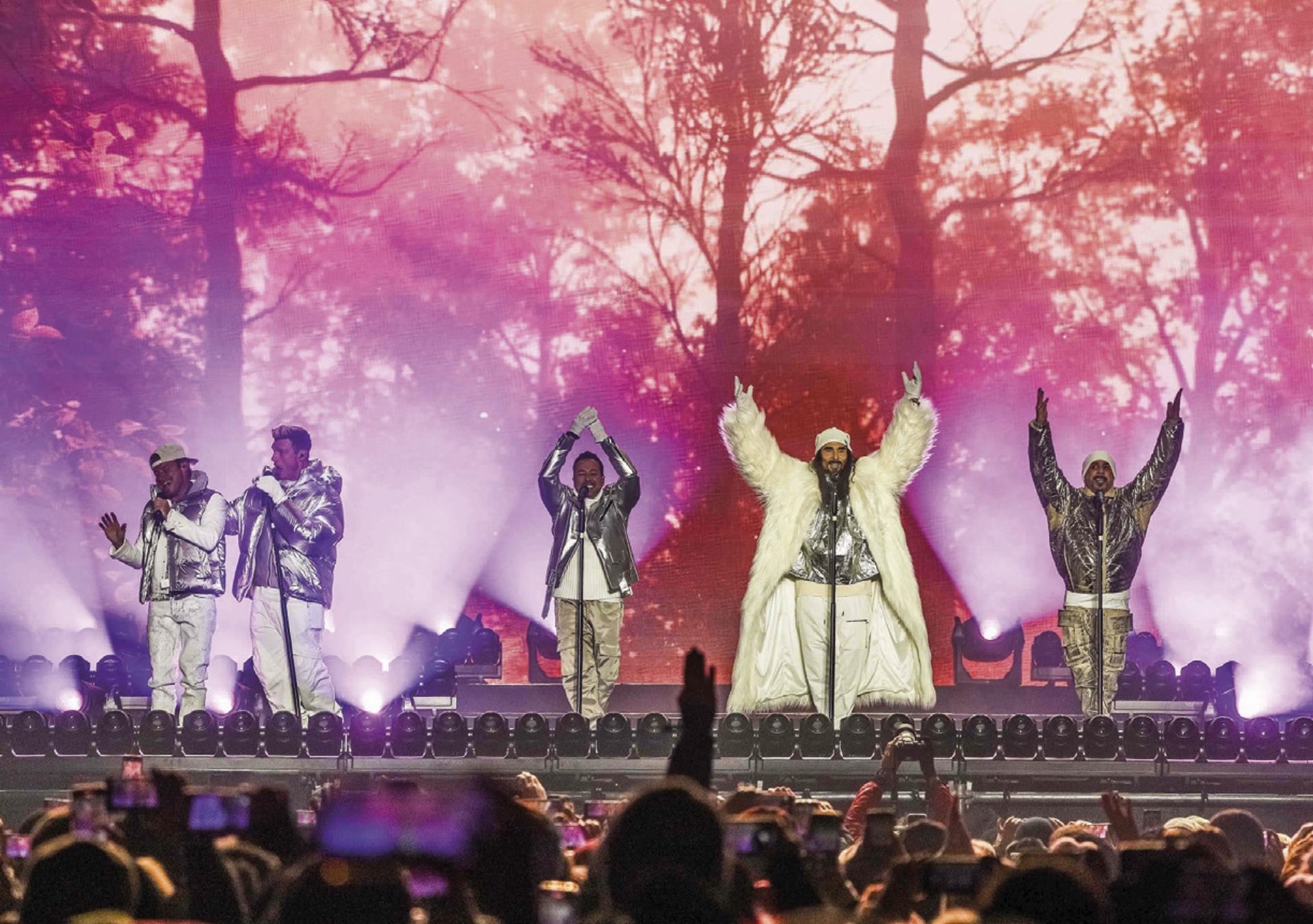 Die immense Nachfrage nach Konzerttickets für die Backstreet Boys hat viele überrascht. Drei Mal füllten die einstigen Teenie-Stars das Planai-Stadion mit jeweils mehr als 15.000 Menschen. Foto: Scharinger