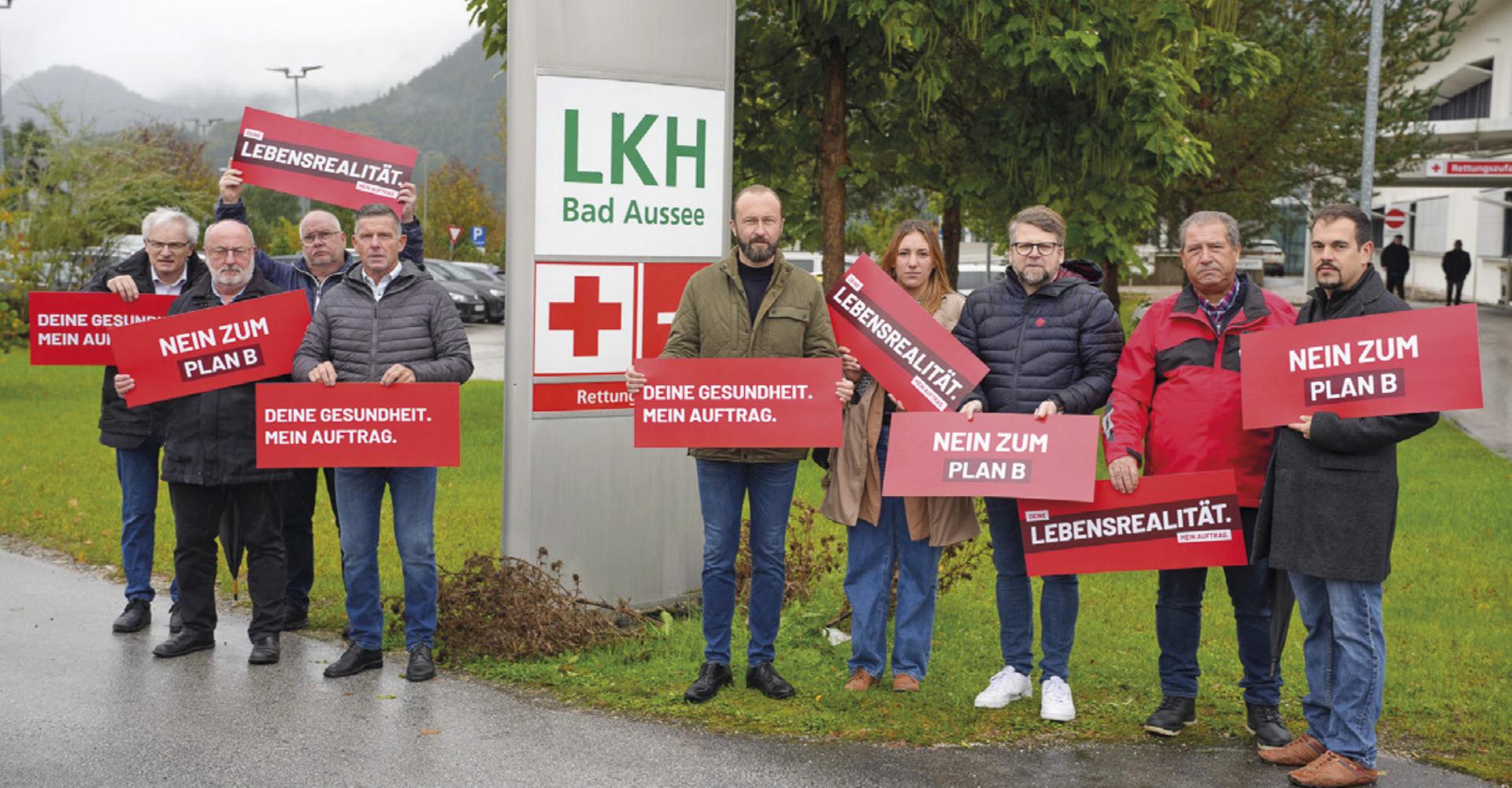 Die SPÖ Steiermark sieht die Gesundheitsversorgung im Ausseerland bedroht. Foto: SPÖ Stmk.