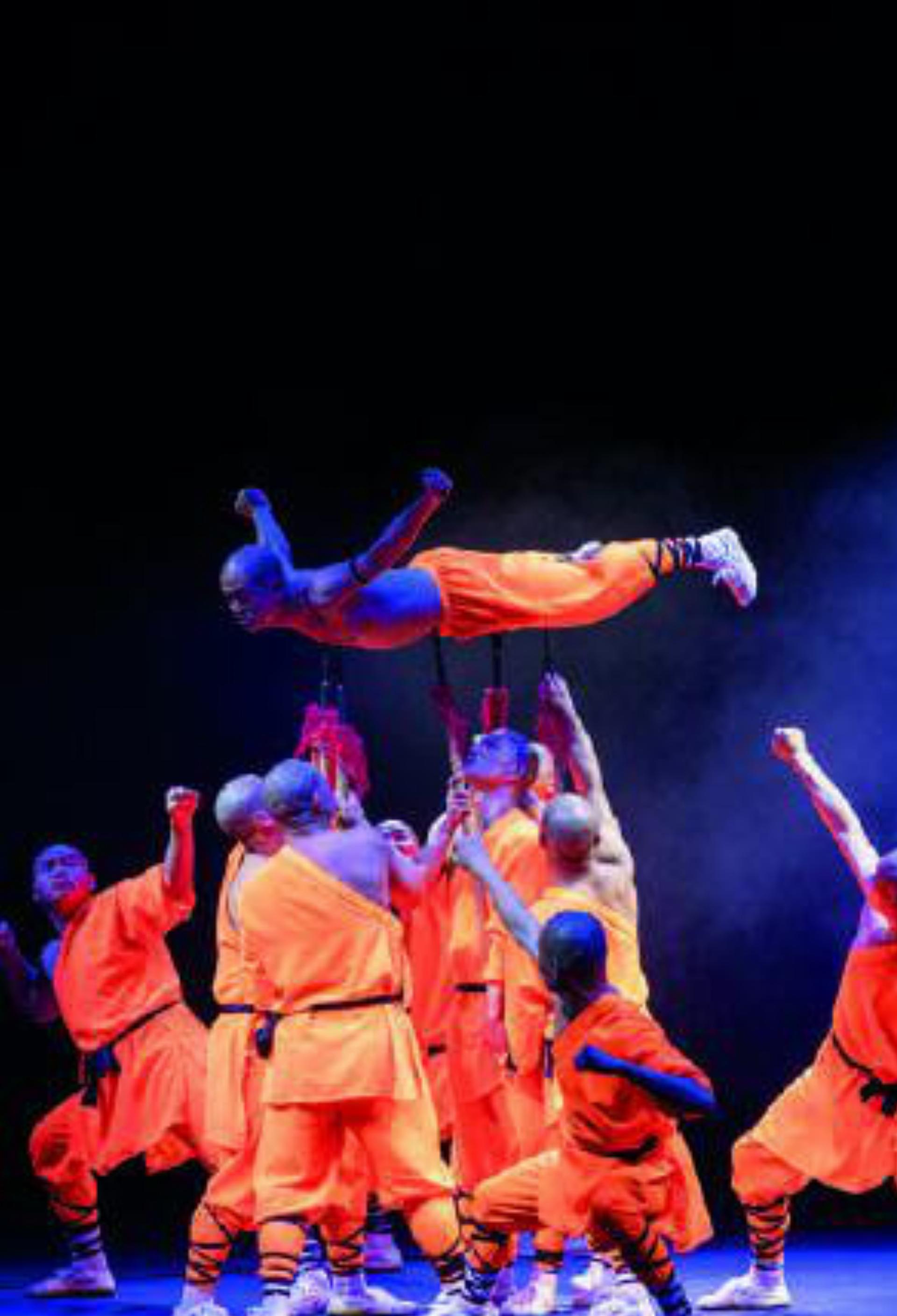 Atemberaubende Präzision und jahrhundertealte Tradition – Shaolin-Mönche zeigen ihre beeindruckenden Fähigkeiten. 
Bild: Xenia Trampusch