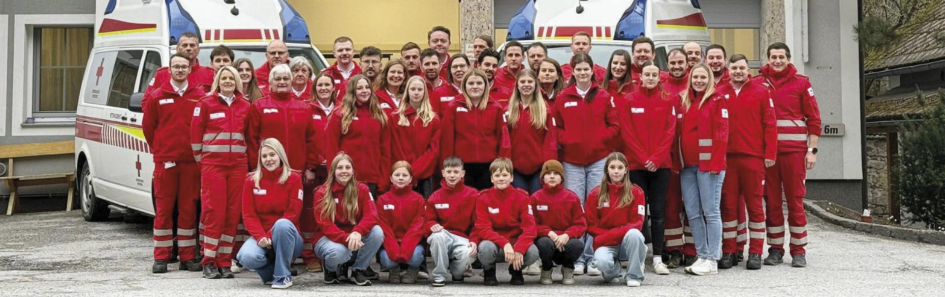 Knapp 219.000 Kilometer im Rahmen von mehr als 3300 Einsätzen hat das Rote Kreuz Altenmarkt/Großreifling im Vorjahr zurückgelegt. Foto: RK - Das Bild wird blockiert. – Möglicherweise durch einen aktiven Adblocker.