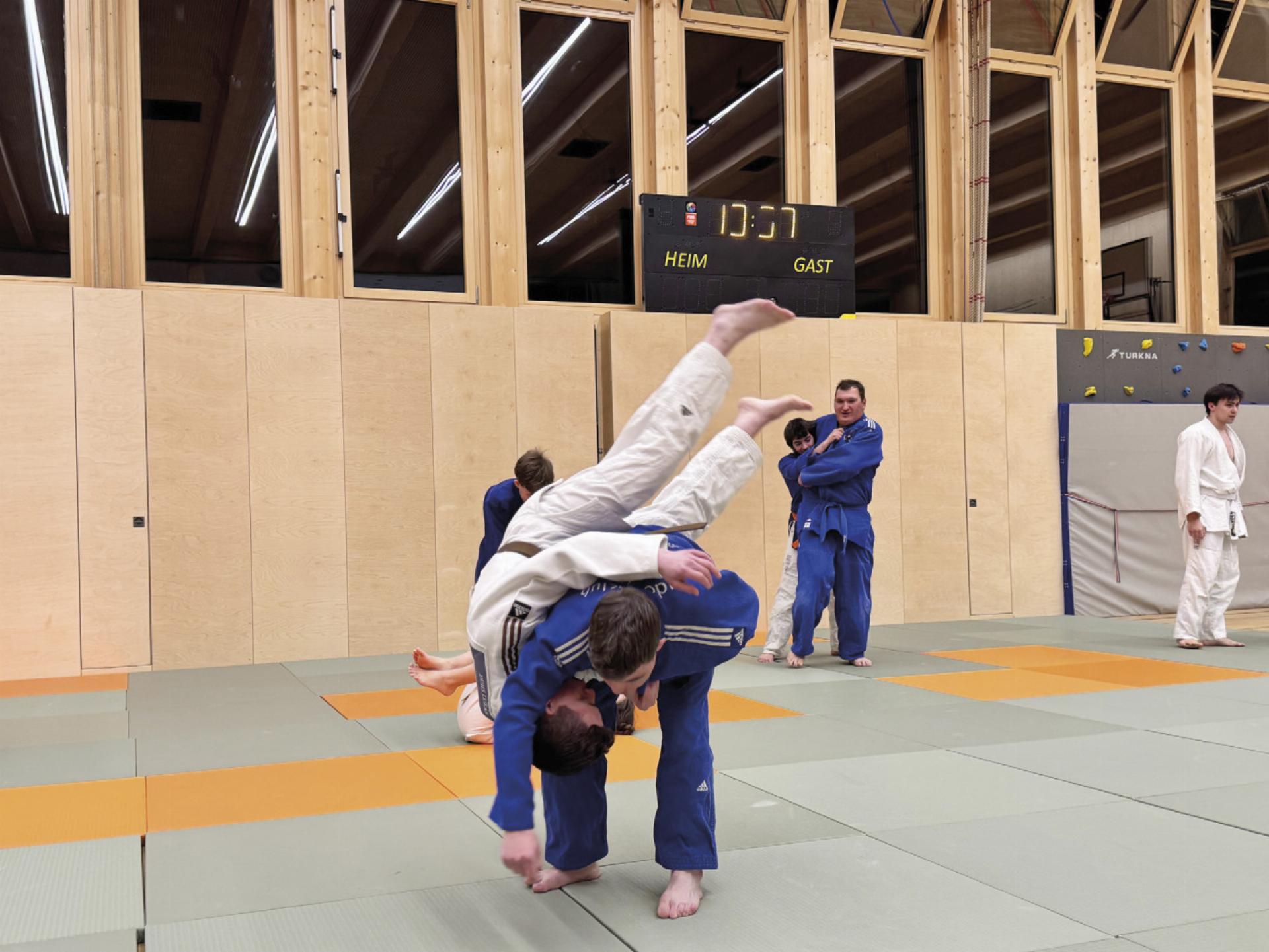 Die Rottenmanner Judokas trainieren jede Woche und nehmen an zahlreichen Bewerben teil. Die Vorfreude auf die Special Olympics war groß, nun ist die Finanzierung dazu gesichert. Foto: o.K. - Das Bild wird blockiert. – Möglicherweise durch einen aktiven Adblocker.