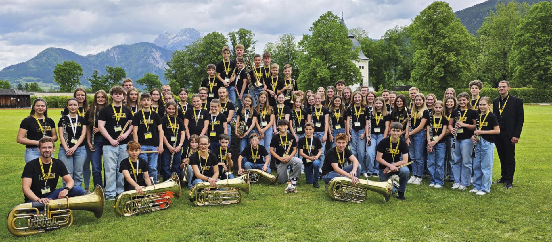 Auf Platz 1 musizierte sich das Paltentaler Jugendblasorchester und ist somit Landessieger. Foto: o.K.