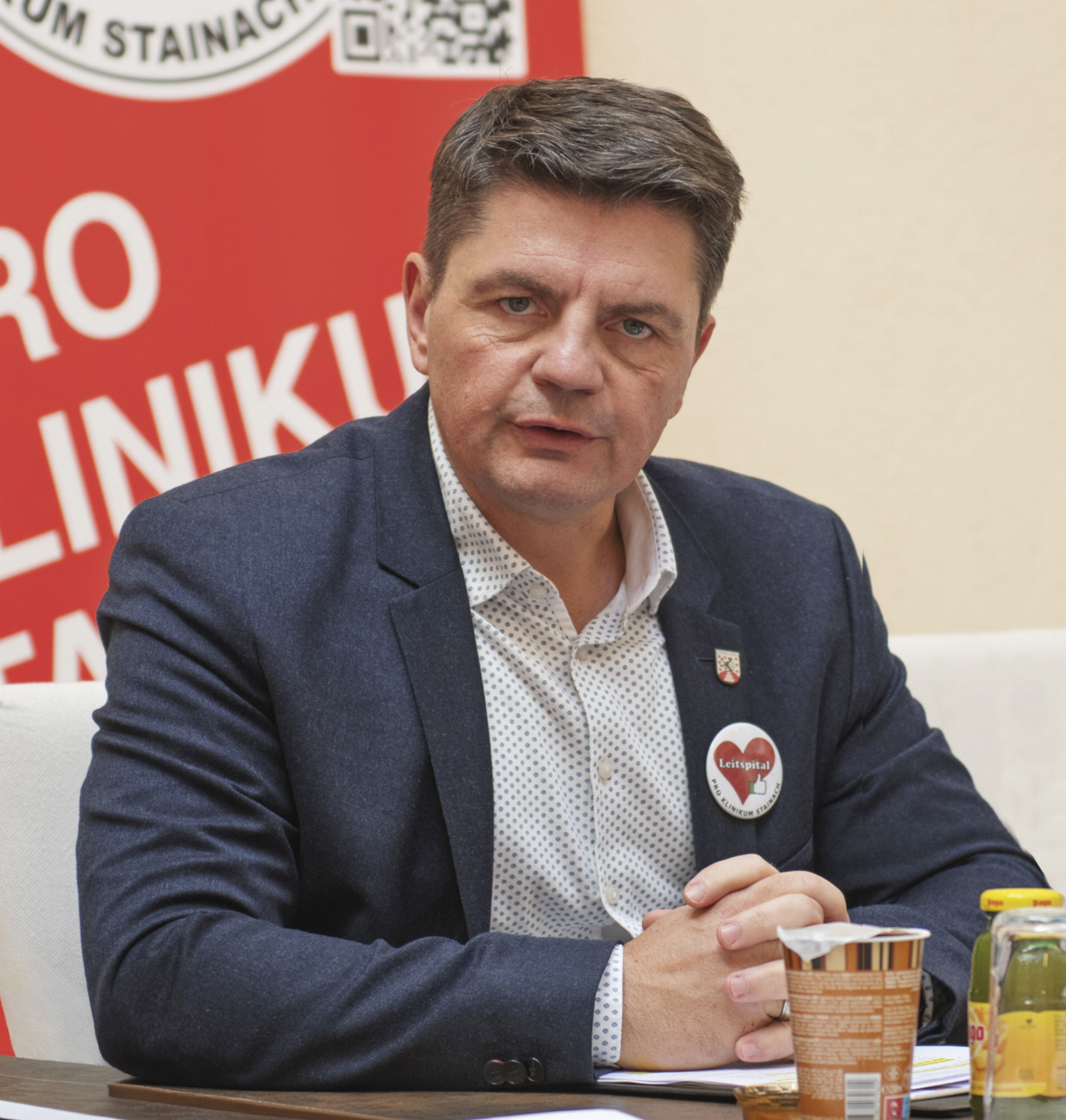 Roland Raninger steht ab April 2026 nicht mehr als Bürgermeister zur Verfügung. Mit einem Regionalen Strukturplan Gesundheit ohne Klinikum in Stainach könne er „nicht mehr mit“.
Foto: Ennstaler