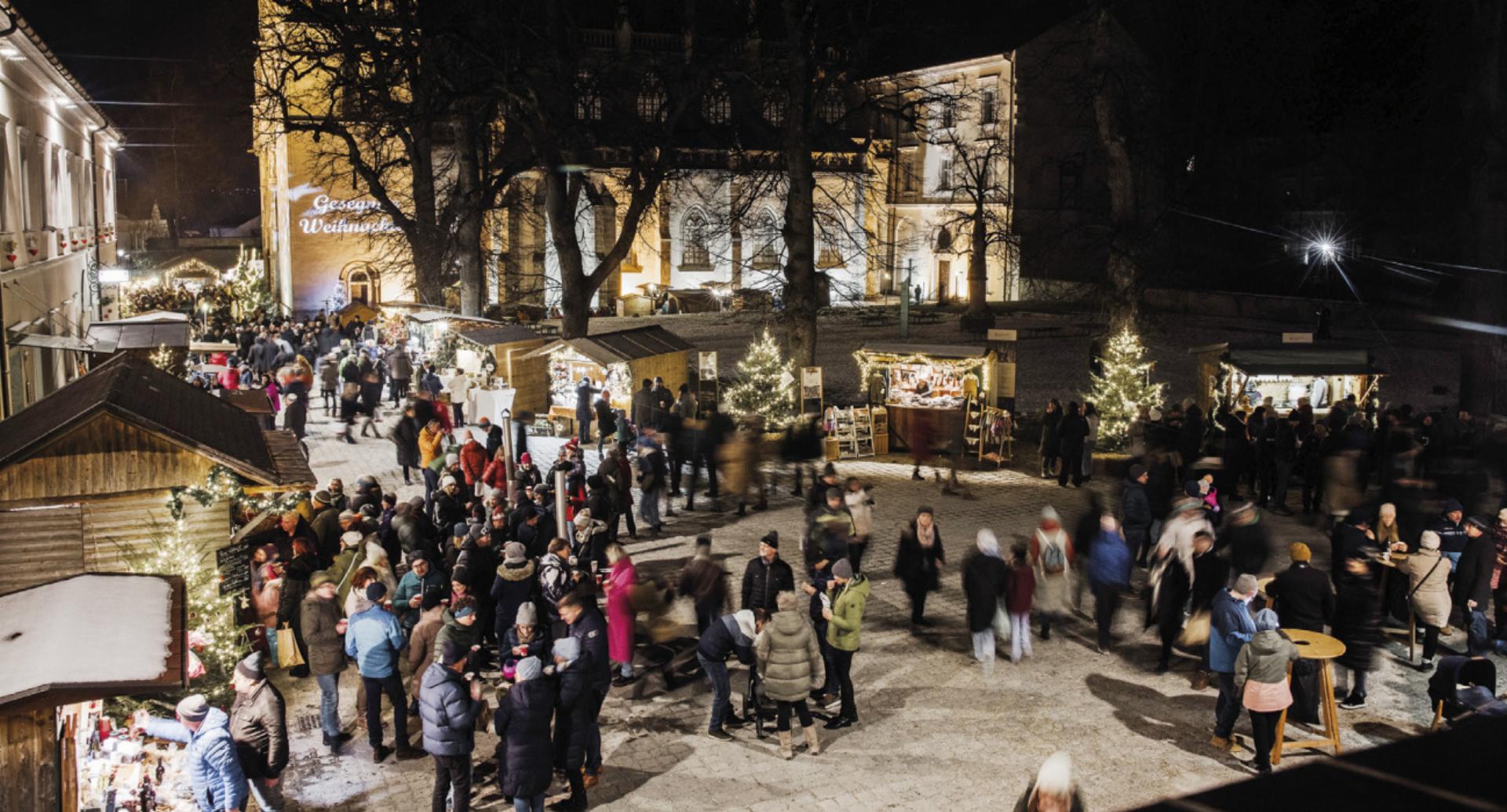 Tradition, Spiritualität und festliche Atmosphäre: Der „Advent im Stift Admont“ findet vom 6. bis 8. und vom 12. bis 14. Dezember statt. Foto: Stift Admont/Christoph Draxl