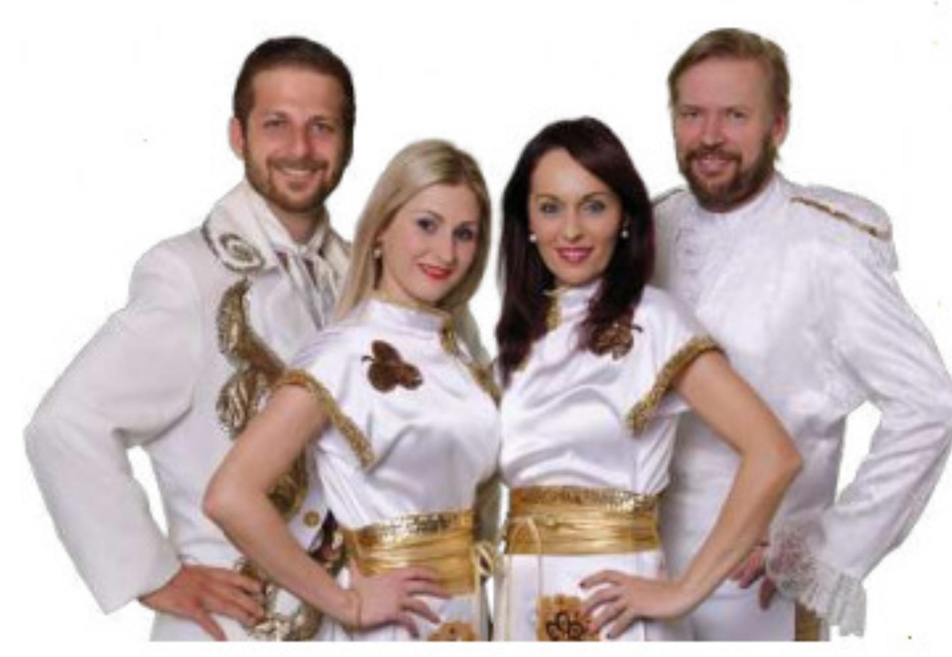 Die ABBA Tribute Band „AB-BORN“ wird morgen, Samstag, dem 12. Juli die größten Hits der schwedischen Kultband zum Besten geben.