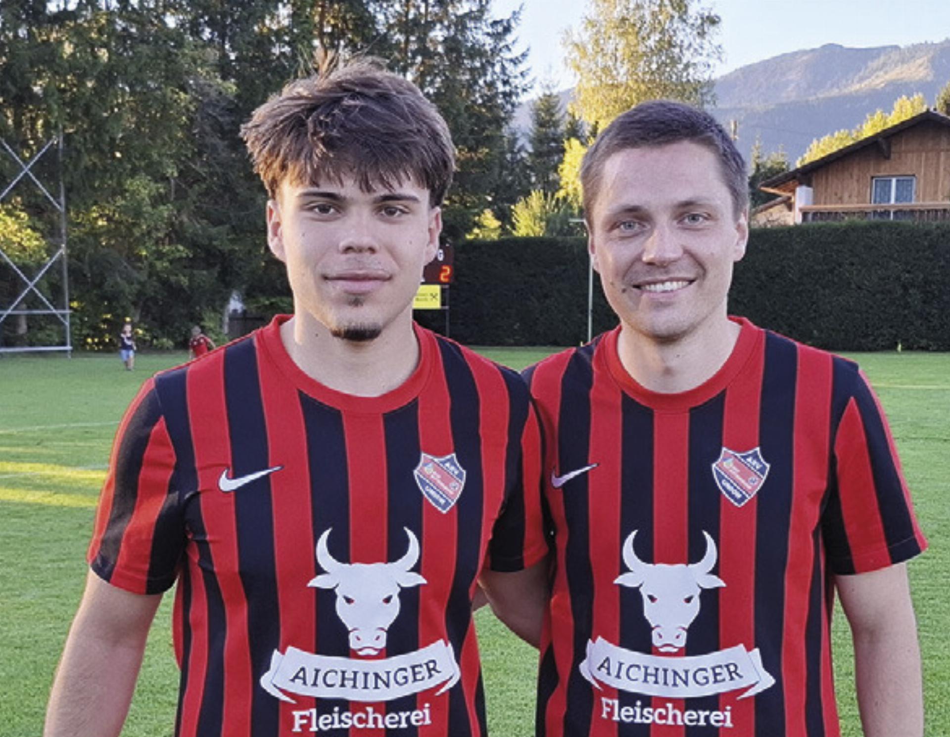 Jovan Vlacic und Michel Neuper erzielten die Tore des ASV Bad Mitterndorf beim 2:2-Unentschieden gegen ESV Mürzzuschlag. Foto: ASV BM