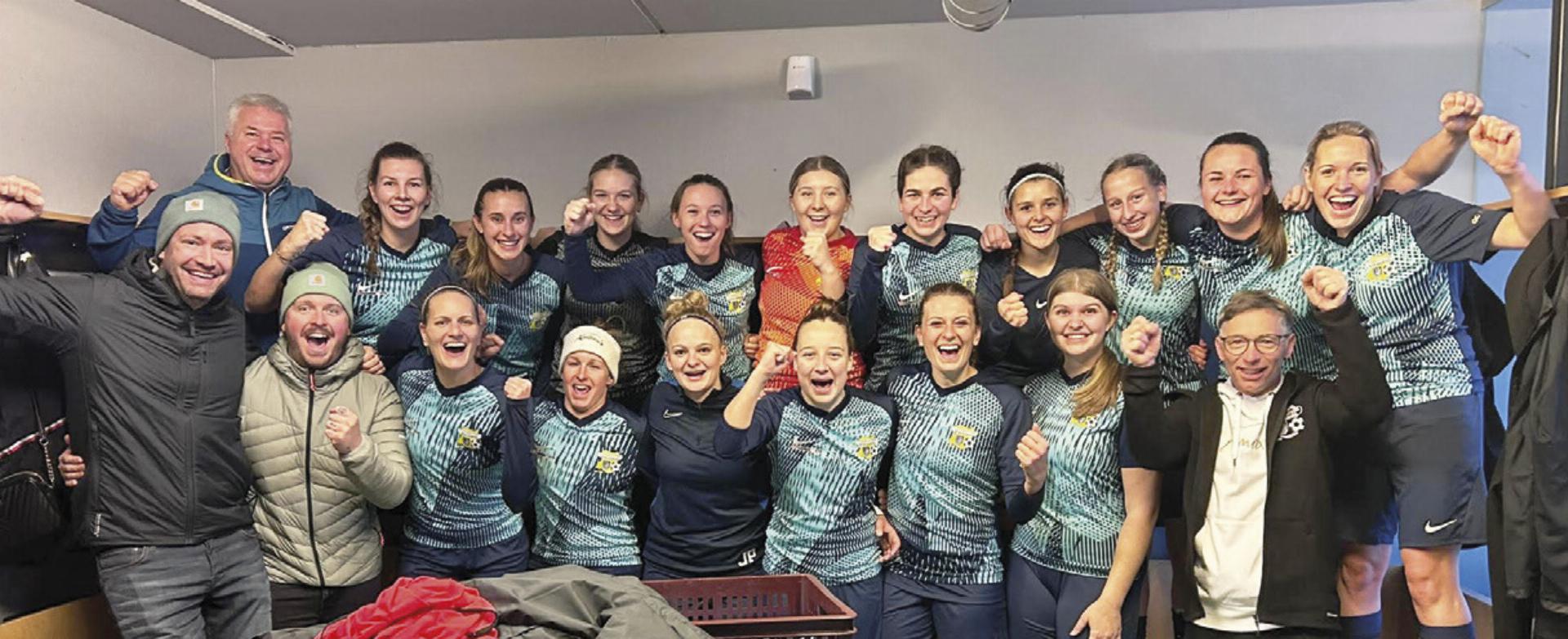 Nach dem 2:0-Heimsieg gegen Eugendorf überwintert die Damenmannschaft des FC Schladming in der Salzburger Frauenliga am 4. Platz.