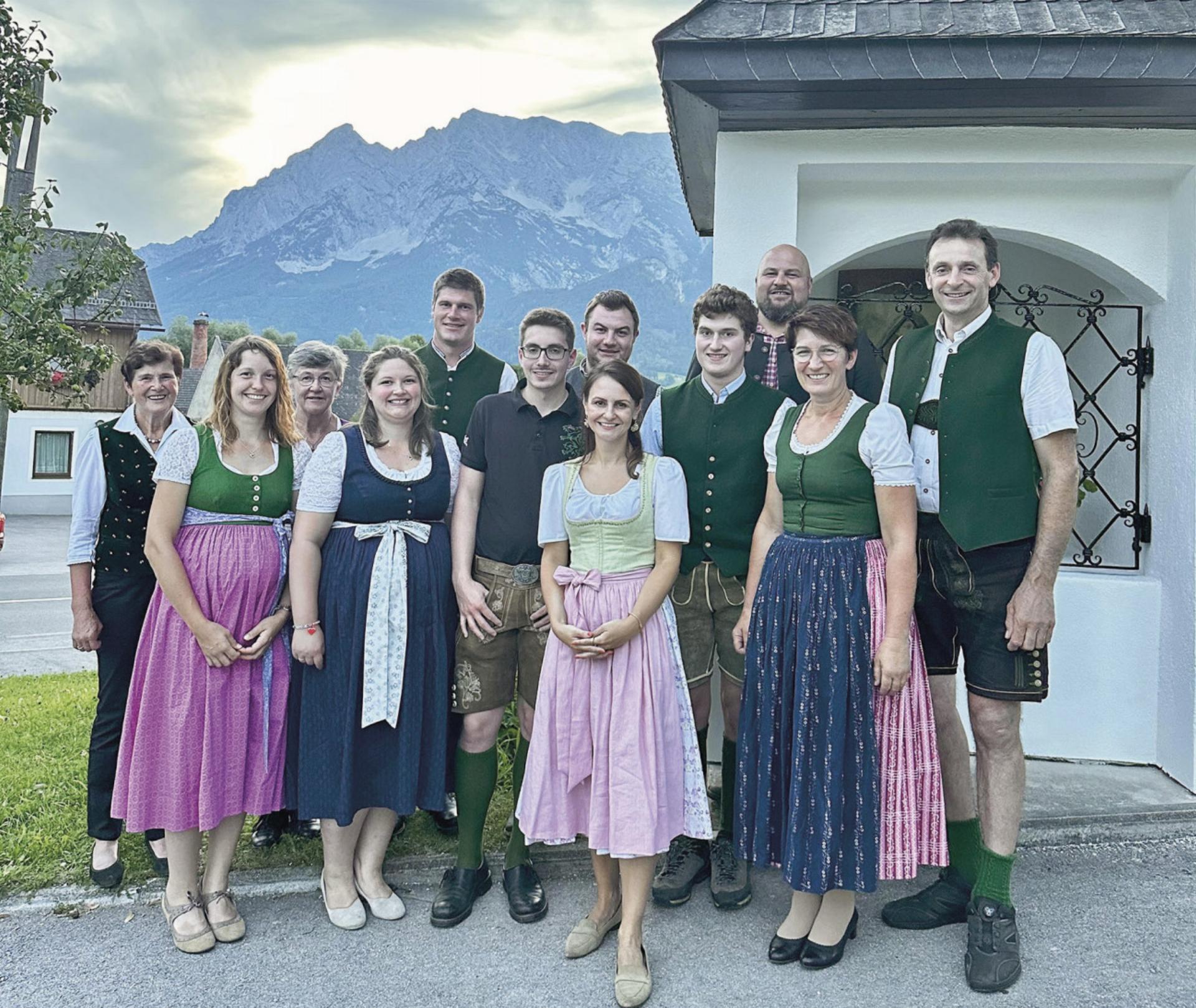 Der neue Vorstand des Bauernbundes Irdning-Donnersbachwald.