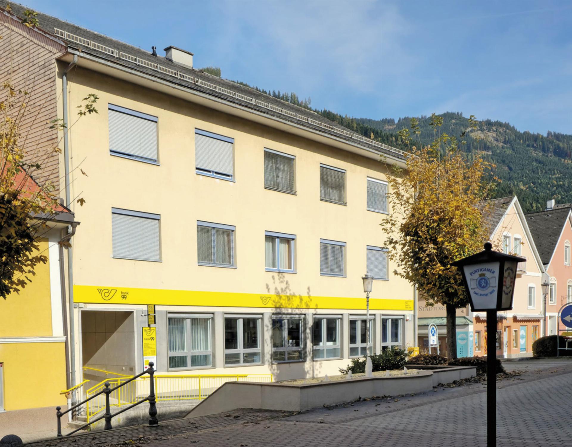 Die Postfiliale in Rottenmann: Die Gemeinde sucht derzeit nach Lösungen, Gespräche mit Betrieben in der Innenstadt sind am Laufen. Sollte kein Postpartner gefunden werden, könnte die Stadt die Filiale selbst betreiben. Foto: Gangl