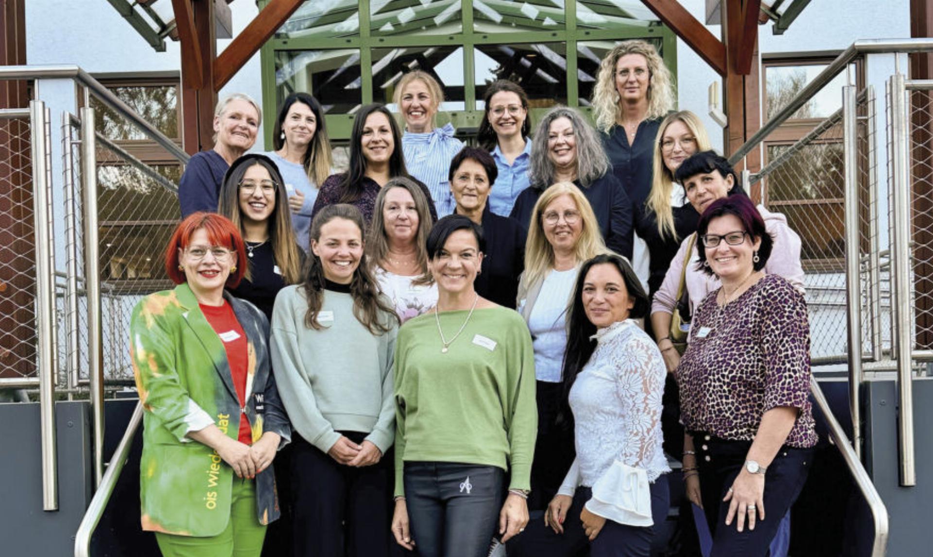 Die Teilnehmerinnen des Workshops in Gröbming schärften ihr berufliches Profil. Foto: Frau in der Wirtschaft