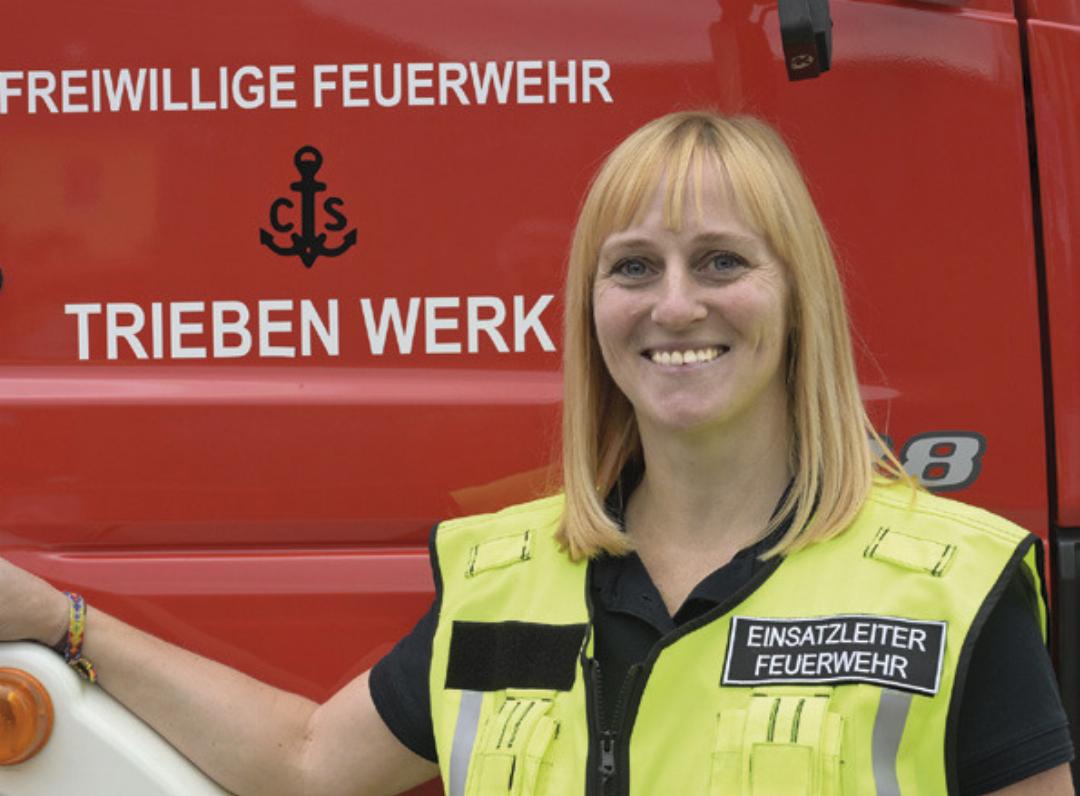 Die Werksfeuerwehr wurde zur Freiwilligen Feuerwehr Trieben-Werk. Geleitet wird sie von Monika Haberl. Die Werksfeuerwehr wurde zur Freiwilligen Feuerwehr Trieben-Werk. Geleitet wird sie von Monika Haberl.