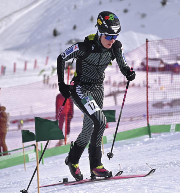 Bestzeit in der Qualifikation für Johanna Hiemer. Am Ende reichte es beim Sprint für den 5. Platz.

Foto: Ski Austria/Weigl