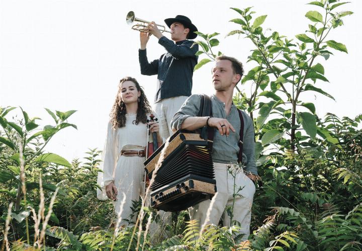 Bringt ein ebenso humorvolles wie virtuoses Konzerterlebnis auf die Bühne: Das Trio „Gschreams“. Foto: Karin Lernbeißfrei