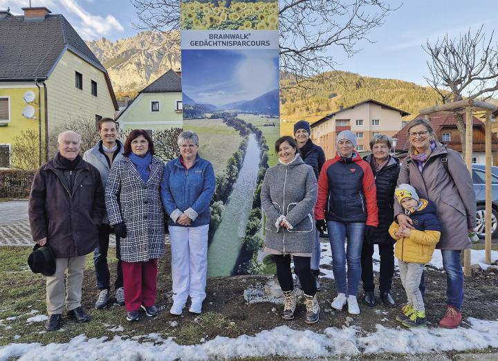 Eröffnung des Gedächtnisparcours in Gröbming. Foto: Marktgemeinde Gröbming