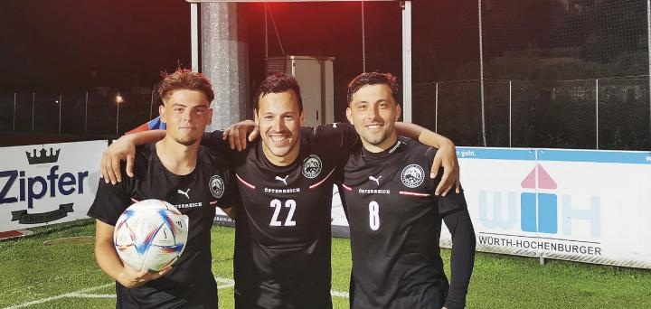 Daniel Pinkney (3 Tore), Wolfgang Marl und Tamas Lazok erzielten die Tore des FC Ausseerland beim 5:1-Heimsieg gegen SV Stein/Enns.