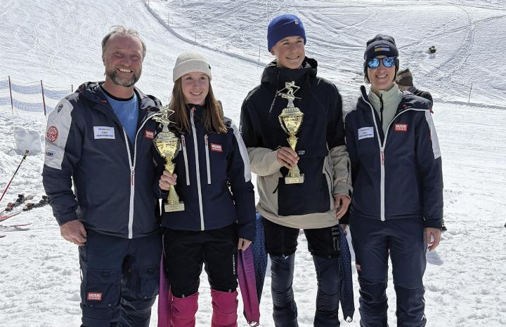 Die Sieger des diesjährigen Vereinslaufs der Naturfreunde Haus.
