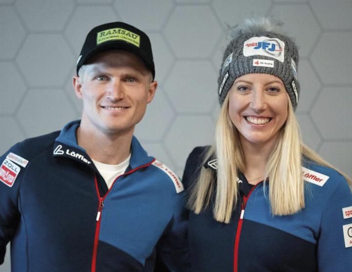 Mika Vermeulen und Teresa Stadlober bilden das österreichische Top-Langlaufduo.

Foto: o.K.