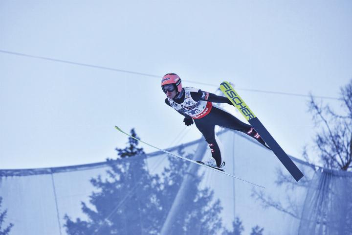 Stefan Kraft kürt sich am Kulm zum Skiflug-Weltmeister.