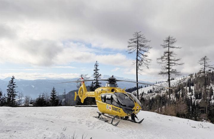 Im täglichen Dienst: Christophorus 14 in Niederöblarn. Foto: Brunner