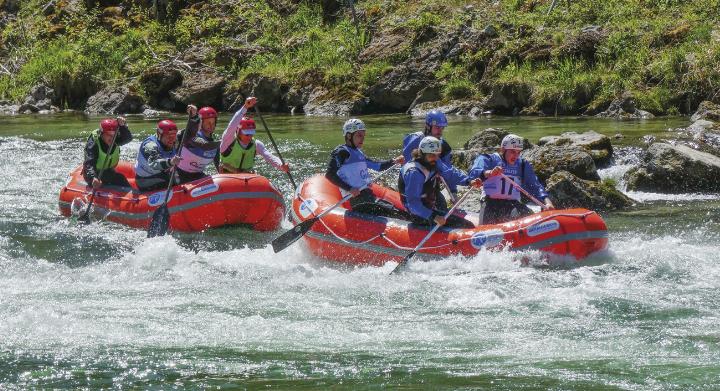 Packende Duelle im Wildwasser sind nächste Woche auf der Salza garantiert. Foto: o.K.