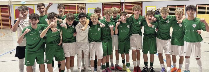 Die zwei U15-Mannschaften des SC Liezen belegten die Plätze eins und zwei. Foto: SC