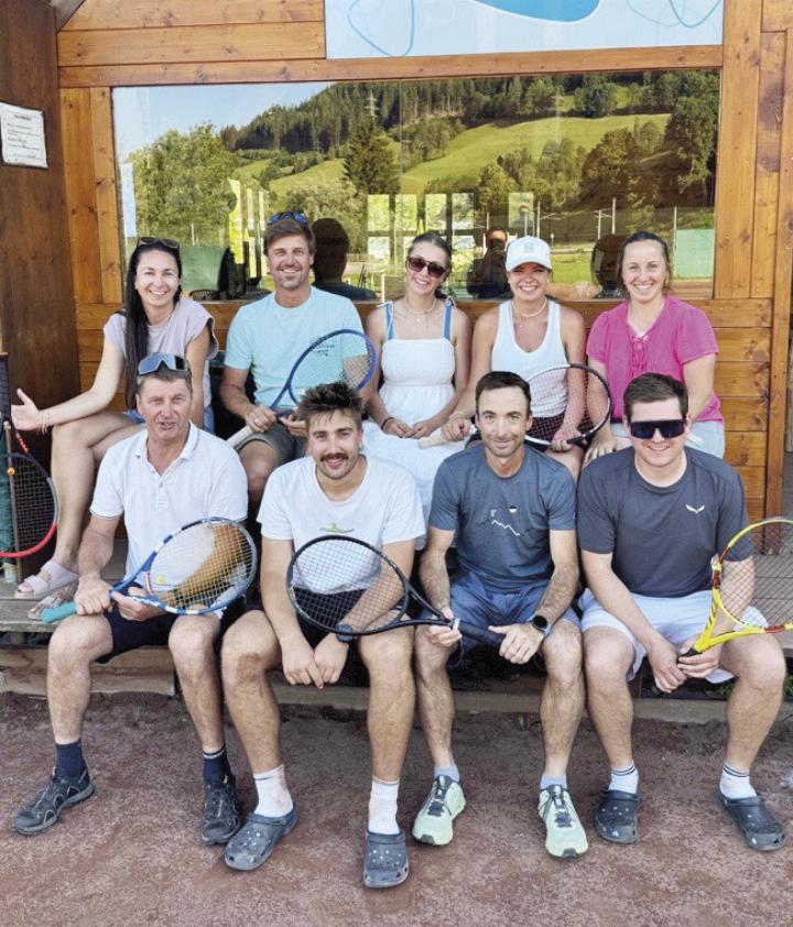 TC Pichl liegt mit sechs Punkten im Mittelfeld der Alpenliga.