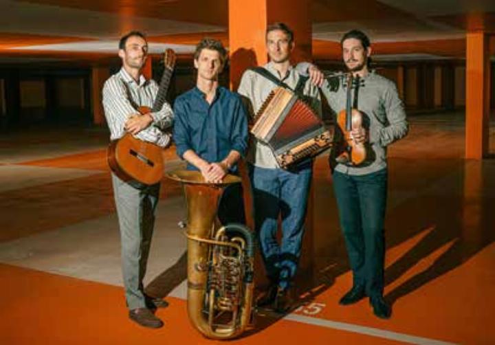 Maxjoseph sind Georg Unterholzner, Florian Mayrhofer, Andreas Winkler und Nathanael Turban. Foto: Maxjoseph