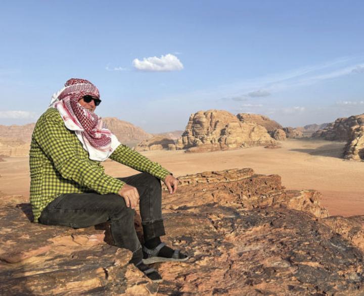 Von der trockenen Wüste im Orient bis zu den heißen Quellen Japans: Herbert Pichler tourt mit seinem aktuellen Bild- und Filmabenteuer durch das Ennstal. Foto: Pichler