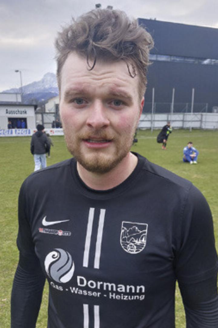 Andreas Jürgen Berger erzielte die 1:0-Führung des FC Gaishorn im Derby gegen WSV Liezen.