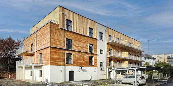 Modernes und bedarfsgerechtes Wohnen: Am Fronleichnamsweg in Liezen wurde Wohnraum für 14 Kundinnen und Kunden angemietet. Foto: Hans-Peter Gruber