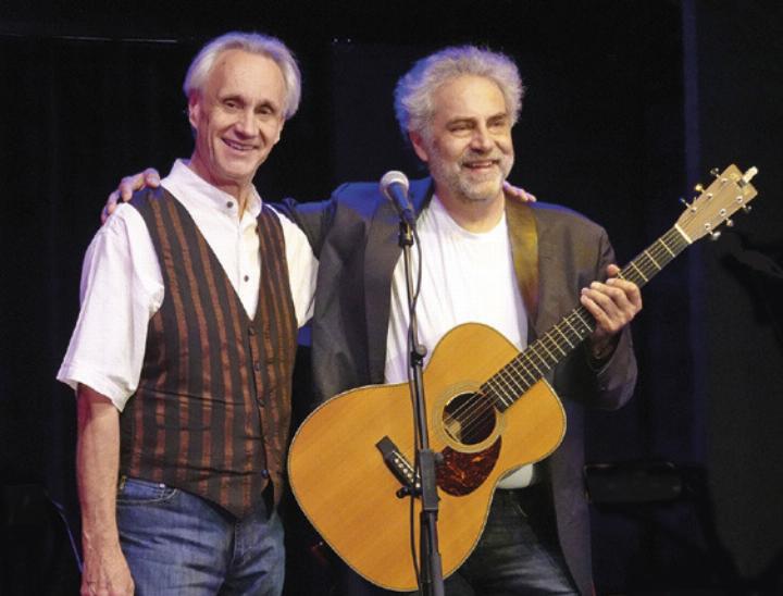 Al & John schlüpfen wieder in die Rolle von Paul Simon und Art Garfunkel. 
Foto: Eigner