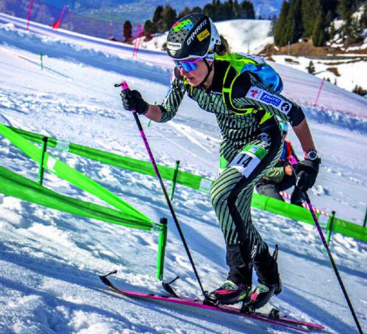 Die Schladmingerin Johanna Hiemer zeigte in der Schweiz wieder auf. Foto: Leon Hösch