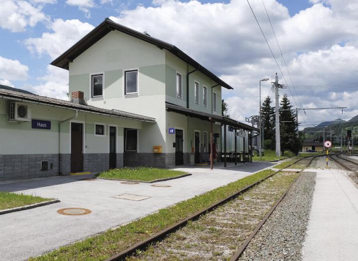 Der alte Bahnhof Haus im Ennstal ist bald Geschichte. 
Foto: ÖBB
