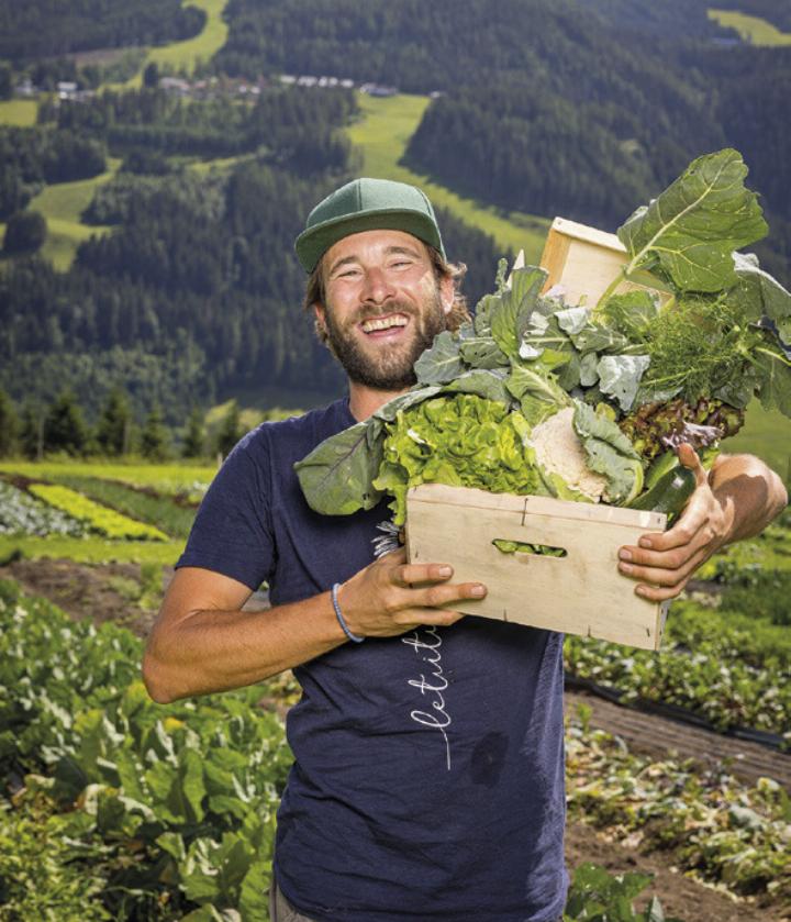 Kühle Nächte, intensive Aromen: Michael Windberger produziert auf rund 3000 Quadratmetern Fläche robustes Bio-Gemüse.

Foto: Wildbild