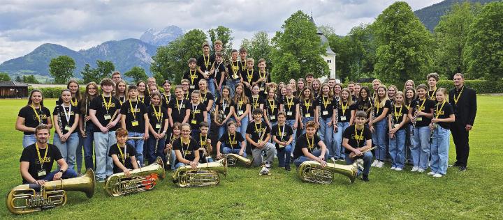 Auf Platz 1 musizierte sich das Paltentaler Jugendblasorchester und ist somit Landessieger. Foto: o.K.