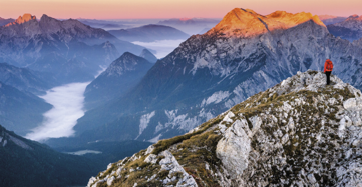 Der Trend zum Weitwandern spielt dem Gesäuse in die Karten: Die Buchungslage im vergangenen Herbst war so hoch wie nie zuvor. Foto: Jeitler