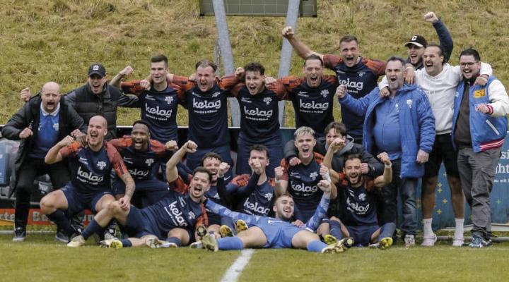 Die Mannschaft des WSV Liezen jubelte über den Herbstmeistertitel in der Unterliga Nord A. Foto: WSV