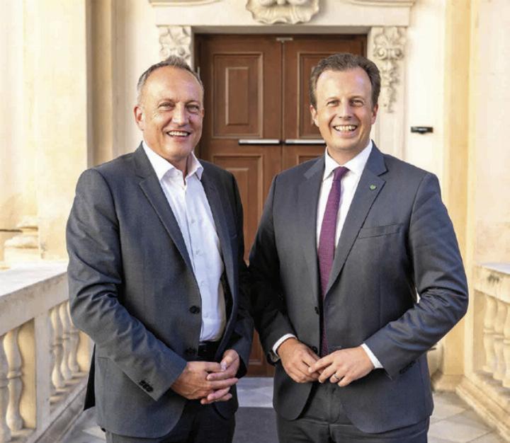 LAbg. Armin Forstner und LR Karlheinz Kornhäusl (rechts). Foto: StVP