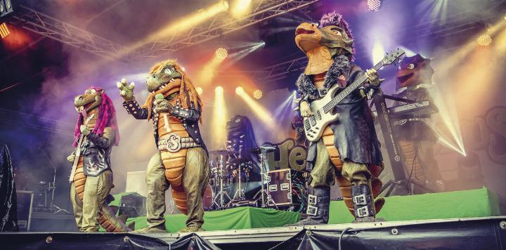 Für Kinder ab 3 Jahren: Heavysaurus kommt in die Bezirkshauptstadt.

Foto: Sony Music