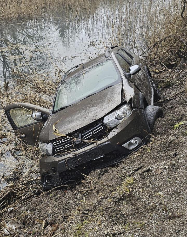 In Admont kam ein Fahzeug von der Straße ab.