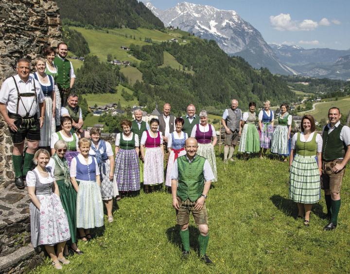 Der Kirchen- und Volksliedchor Donnersbach gestaltet heuer erstmalig ein Mariensingen. Foto: Klaus Zettler