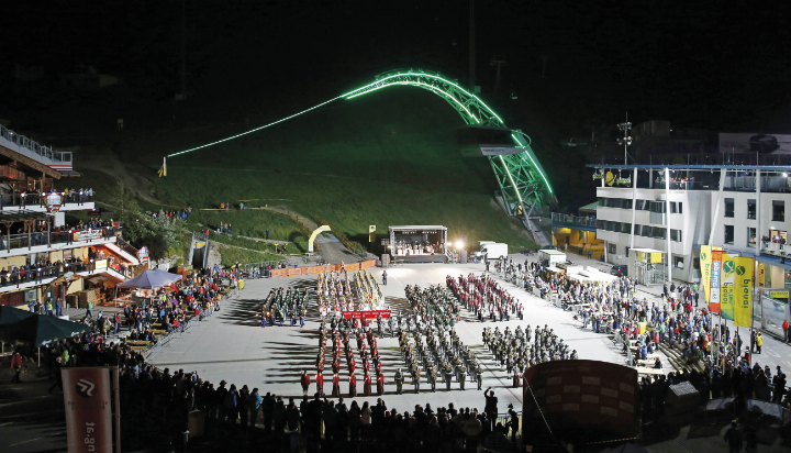 Die Mid Europe gilt als eines der bedeutendsten Blasmusikfestivals europaweit. Nun steht die Veranstaltung vor dem Aus.
Foto: Herbert Raffalt