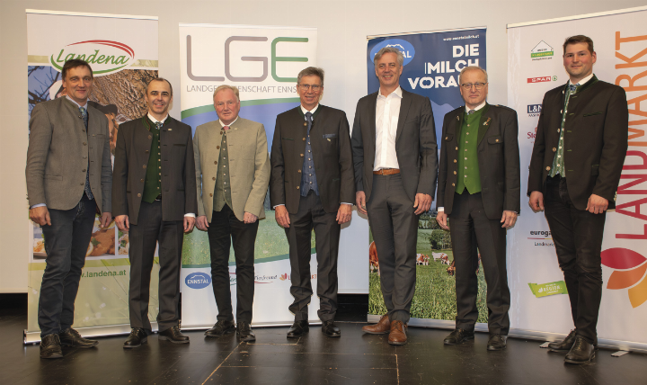 Vorstand und Aufsichtsrat der Landgenossenschaft Ennstal zogen Bilanz über das abgelaufene Jahr. Foto: Ennstaler