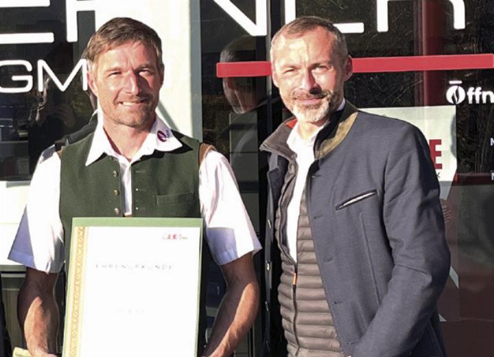 Christian Taferner und Bgm. Christian Haider (v.l.). Foto: WK