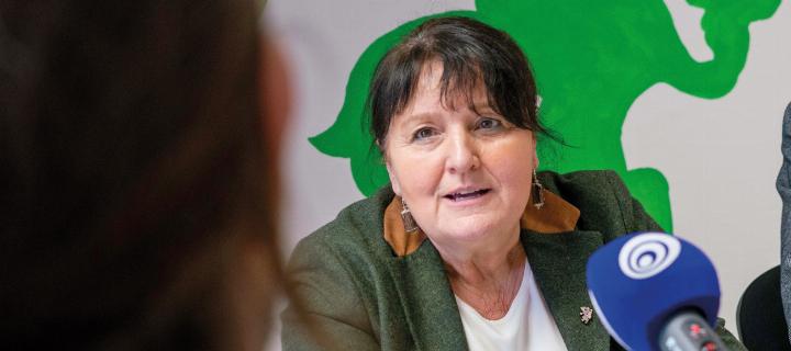 Manuela Khom ist Landesparteiobfrau der steirischen Volkspartei und Landeshauptmann-Stellvertreterin. Foto: STVP